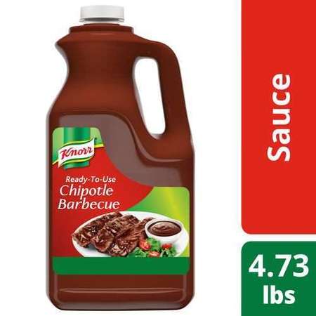 KNORR Knorr Ready To Use Chipotle Barbecue Sauce .5 gal. Jug, PK4 4800191665